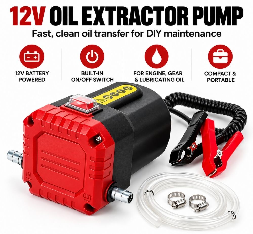 12V Oil Extractor Pump