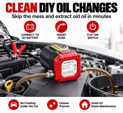 12V Oil Extractor Pump