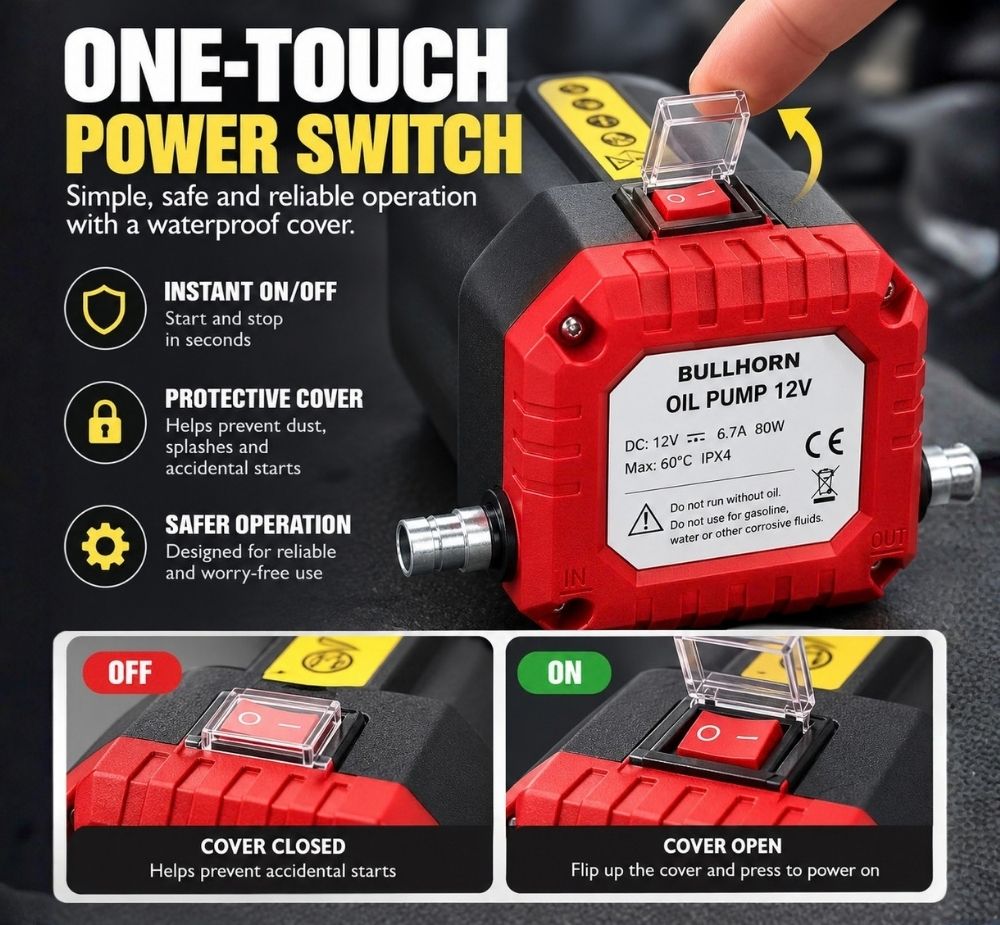 12V Oil Extractor Pump