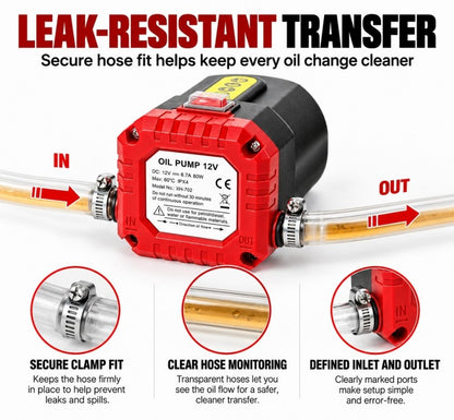 12V Oil Extractor Pump