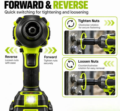 Cordless Impact Wrench Kit