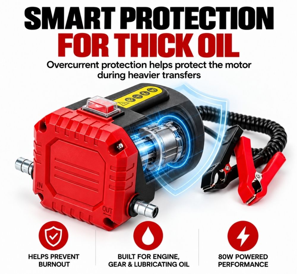 12V Oil Extractor Pump