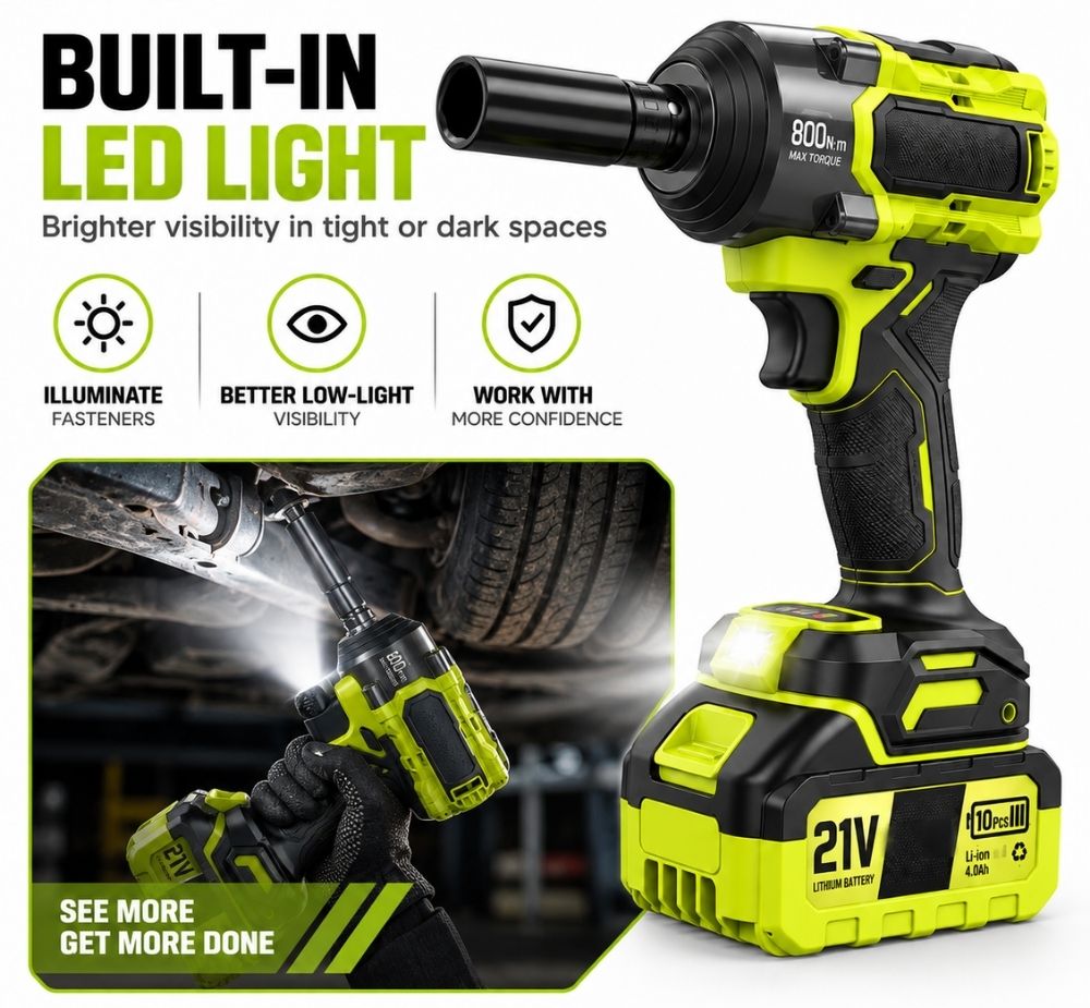 Cordless Impact Wrench Kit