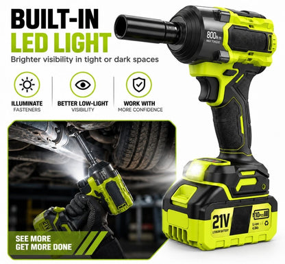 Cordless Impact Wrench Kit