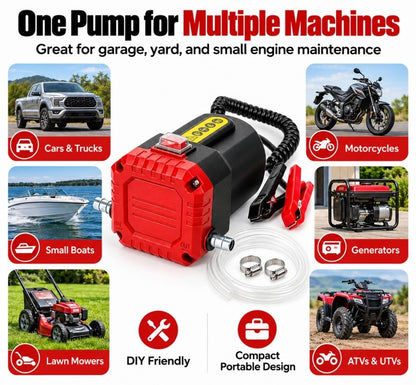 12V Oil Extractor Pump