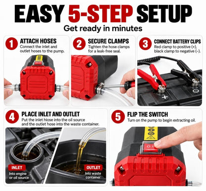 12V Oil Extractor Pump