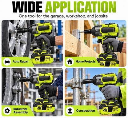 Cordless Impact Wrench Kit